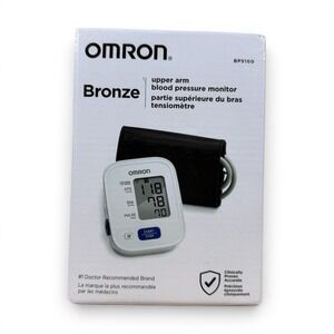 OMRON Bronze BP5100 Digital Automatic Upper Arm Blood Pressure Monitor - NEW